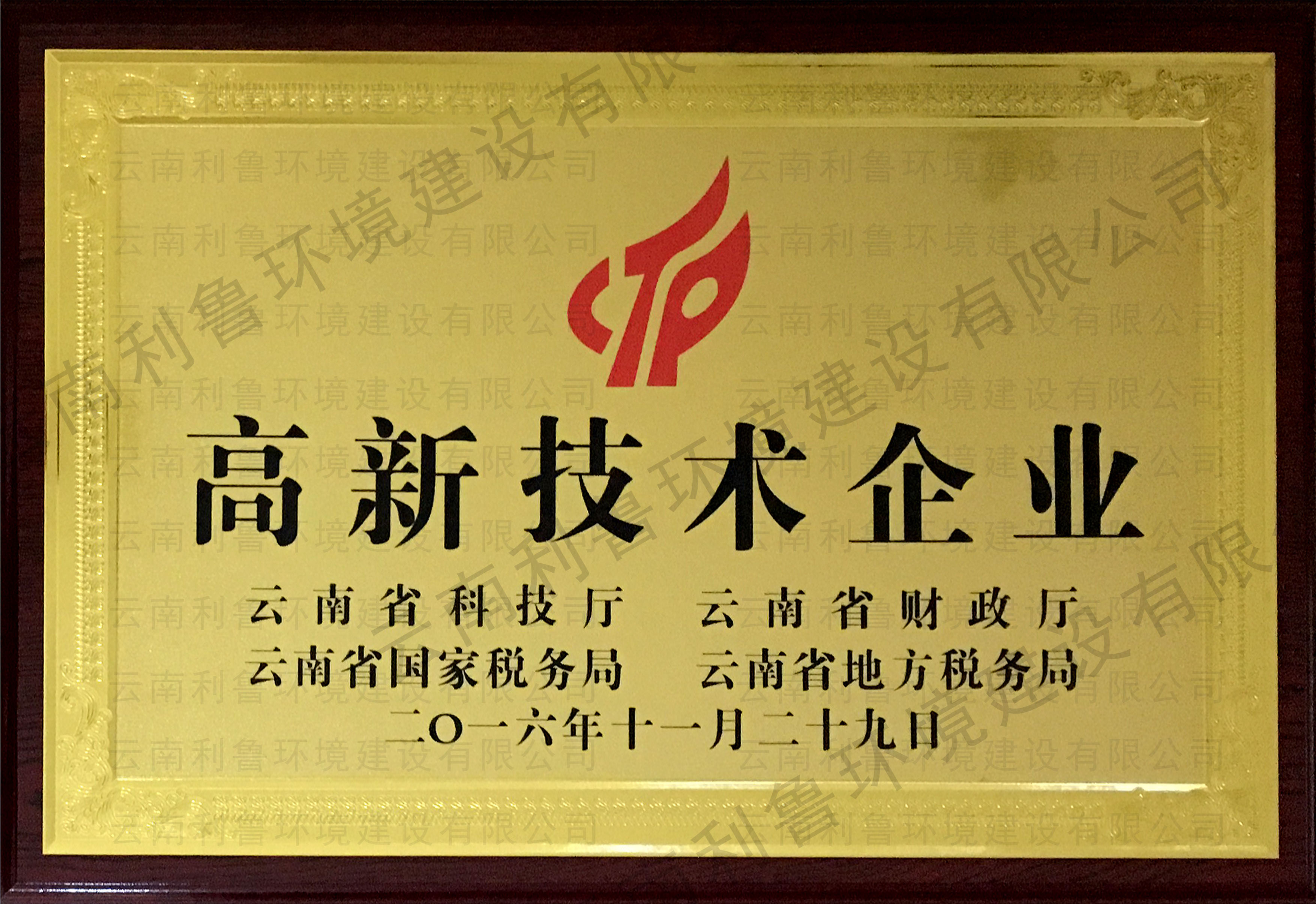 國家高新技術(shù)企業(yè)